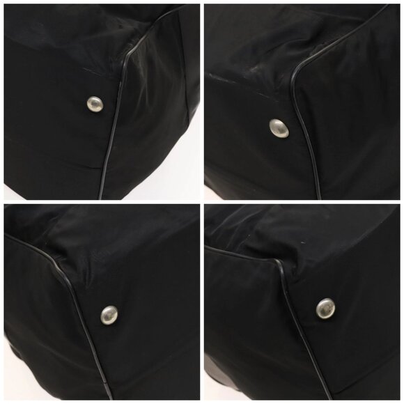 PRADA Boston Bag Nylon 2way Black Silver Auth - Picture 16 of 16